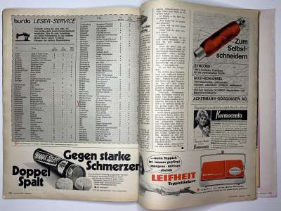 ���������� �62 ������� Burda 3/1972