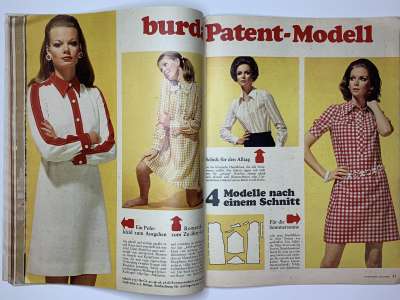 ���������� �18 ������� Burda 1/1969