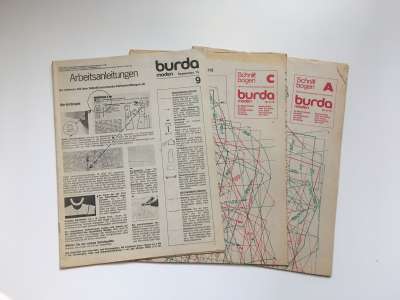 ���������� �47 ������� Burda 9/1975