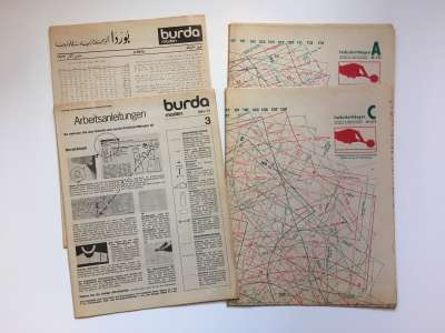 ���������� �43 ������� Burda 3/1973