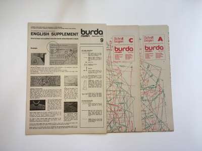 ���������� �43 ������� Burda 9/1976