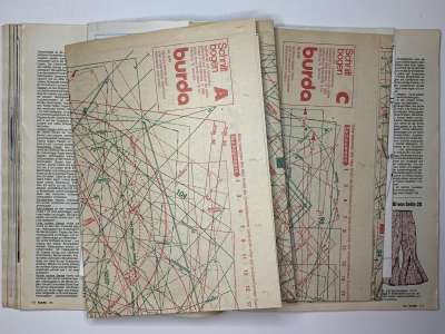 ���������� �40 ������� Burda 4/1990