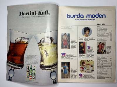 ���������� �1 ������� Burda 3/1971