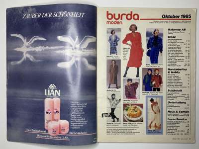 ���������� �1 ������� Burda 10/1985
