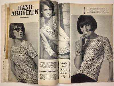 ���������� �17 ������� Burda 7/1966