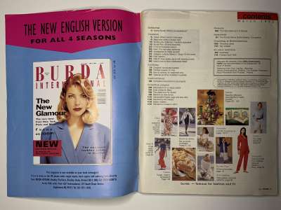 ���������� �������������� ���������� �1 ������� Burda 3/1995