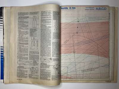 ���������� �22 ������� Burda 8/1994