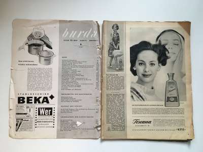���������� �2 ������� Burda 6/1961