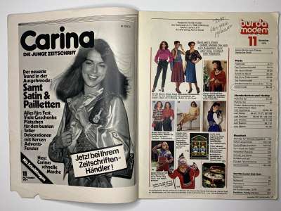 ���������� �1 ������� Burda 11/1979