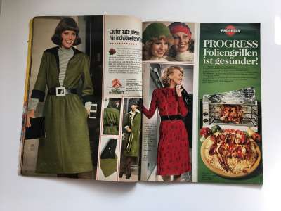 ���������� �10 ������� Burda 12/1974