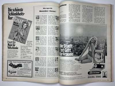 ���������� �67 ������� Burda 11/1971