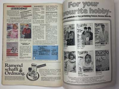 ���������� �47 ������� Burda 9/1985