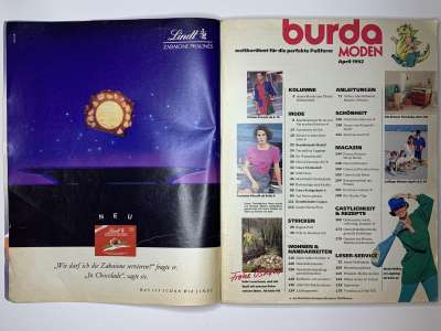 ���������� �1 ������� Burda 4/1992