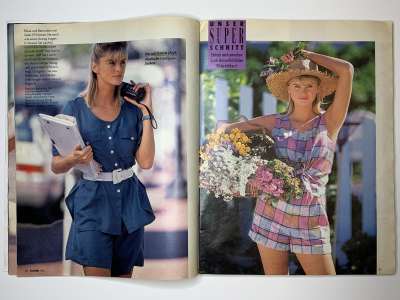 ���������� �17 ������� Burda 7/1991