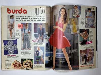 ���������� �72 ������� Burda 6/1990