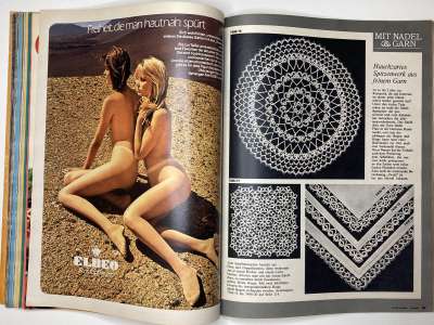 ���������� �46 ������� Burda 6/1974