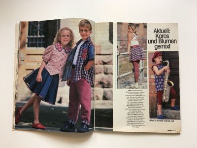 ���������� �7 ������� Burda Kleinkinder mode ������� ���� �����-���� 1993