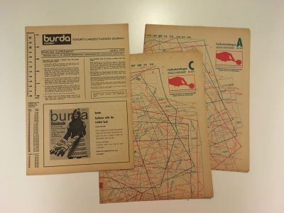 ���������� �58 ������� Burda 4/1971