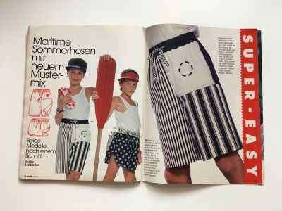 ���������� �12 ������� Burda Kleinkinder mode ������� ���� �����-���� 1993