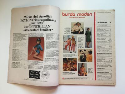 ���������� �1 ������� Burda 12/1972