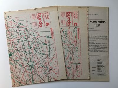 ���������� �8 ������� Burda 10/1984