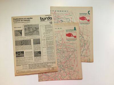 ���������� �42 ������� Burda 12/1972