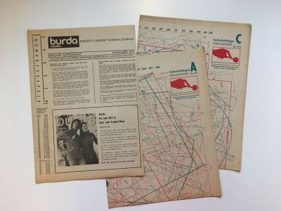 ���������� �56 ������� Burda 11/1971