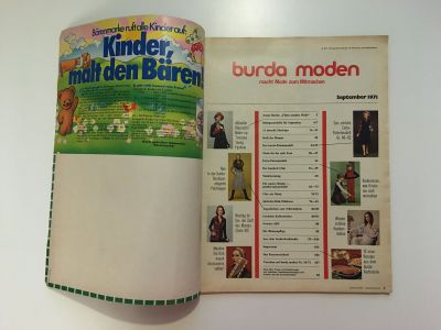 ���������� �2 ������� Burda 9/1971