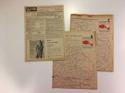 ���������� �53 ������� Burda 9/1971