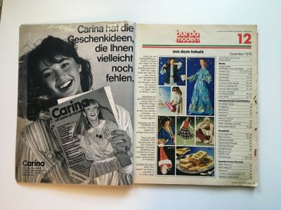 ���������� �1 ������� Burda 12/1978