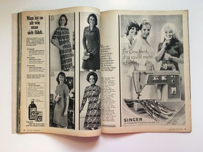���������� �22 ������� Burda 12/1972