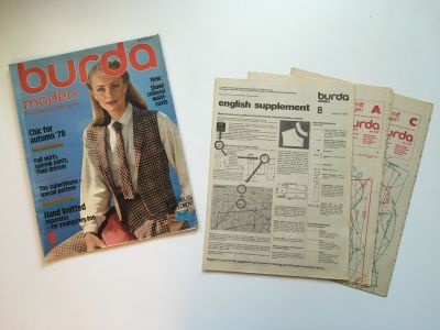 ���������� �4 ������� Burda 8/1978