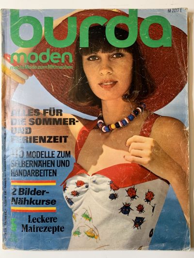 ���������� ������� ������� Burda 5/1974