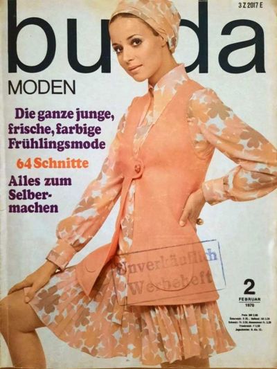 ���������� ������� ������� Burda 2/1970