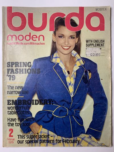 Фотография обложки журнала Burda 2/1979